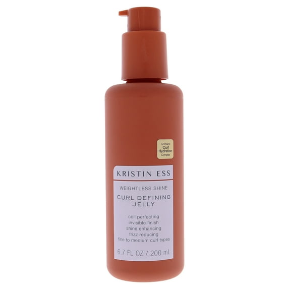 Kristin Ess Weightless Shine Curl Defining Jelly for Unisex 6.7 oz Gel