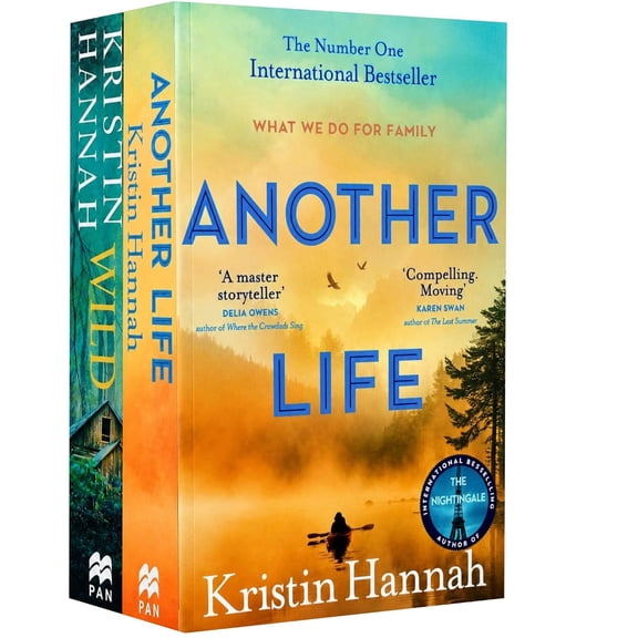 Kristin Hannah 2 Books Collection Set Wild & Another Life Contemporary Fiction Novels Paperback