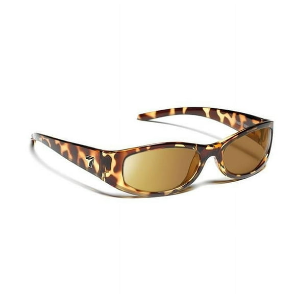 Kristin Light Tortoise Frame with Sharp View Copper Sunglass