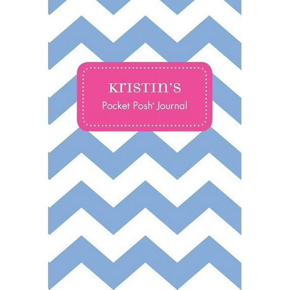 Kristin's Pocket Posh Journal, Chevron, (Paperback)