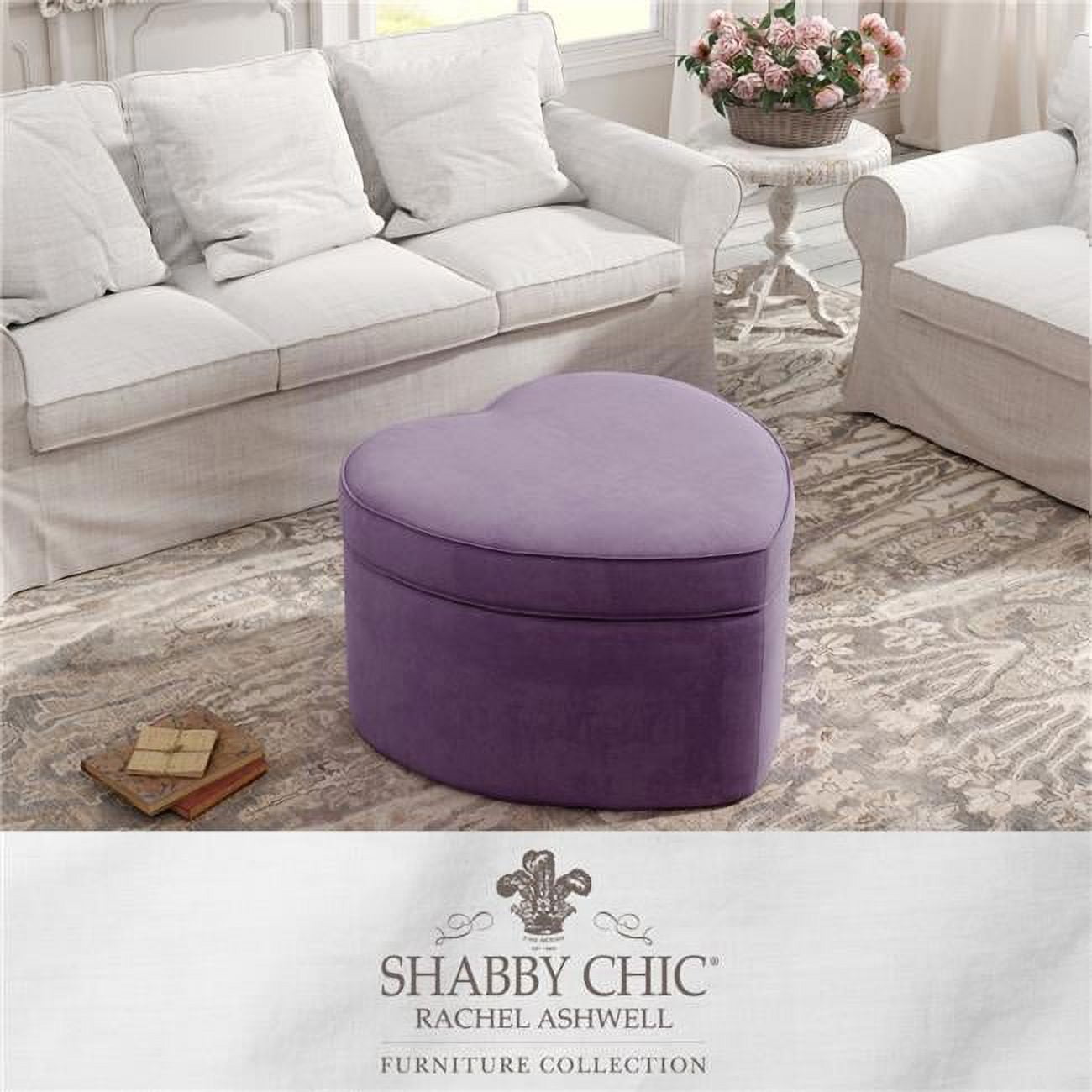 Heart ottoman discount