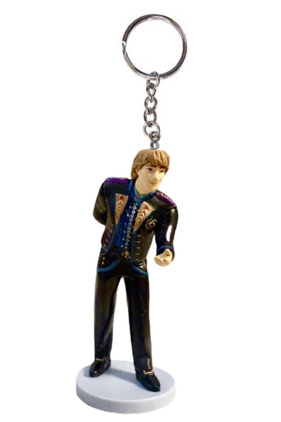 Kristoff Groom Pvc Key Ring Keychain Ornament Figure Frozen Figurine Charm Anna