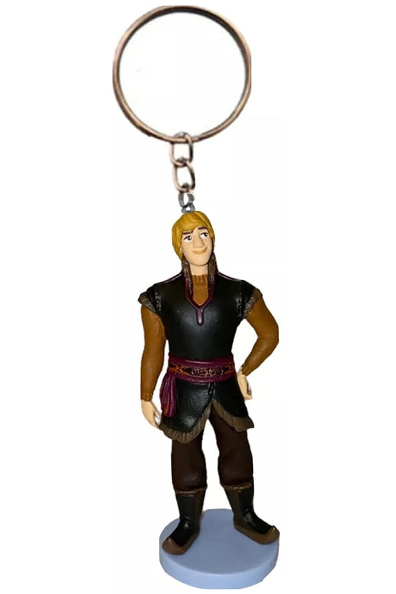 Kristoff PVC Key Ring Keychain Ornament Figure Frozen Figurine Charm Anna Friend