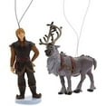 thumbnail image 1 of Kristoff & Sven Stand 3.5" PVC Ornament Figure Set Disney Frozen Figurine Charm New, 1 of 1