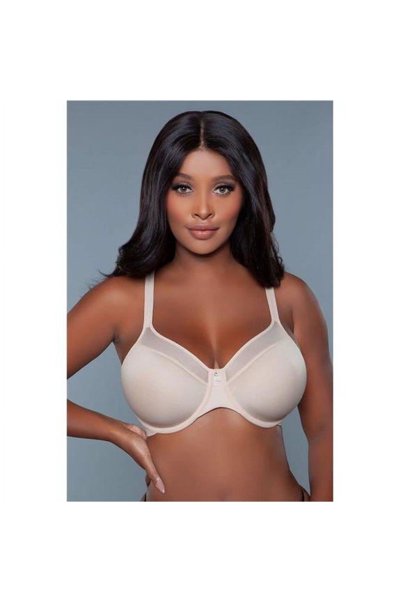 Kristy Full Coverage Bra, Nude - Size 42F