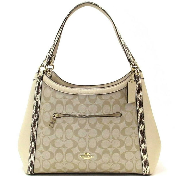 Coach snakeskin handbag hotsell