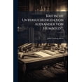 thumbnail image 1 of Kritische Untersuchungen von Alexander von Humboldt. (Paperback), 1 of 1