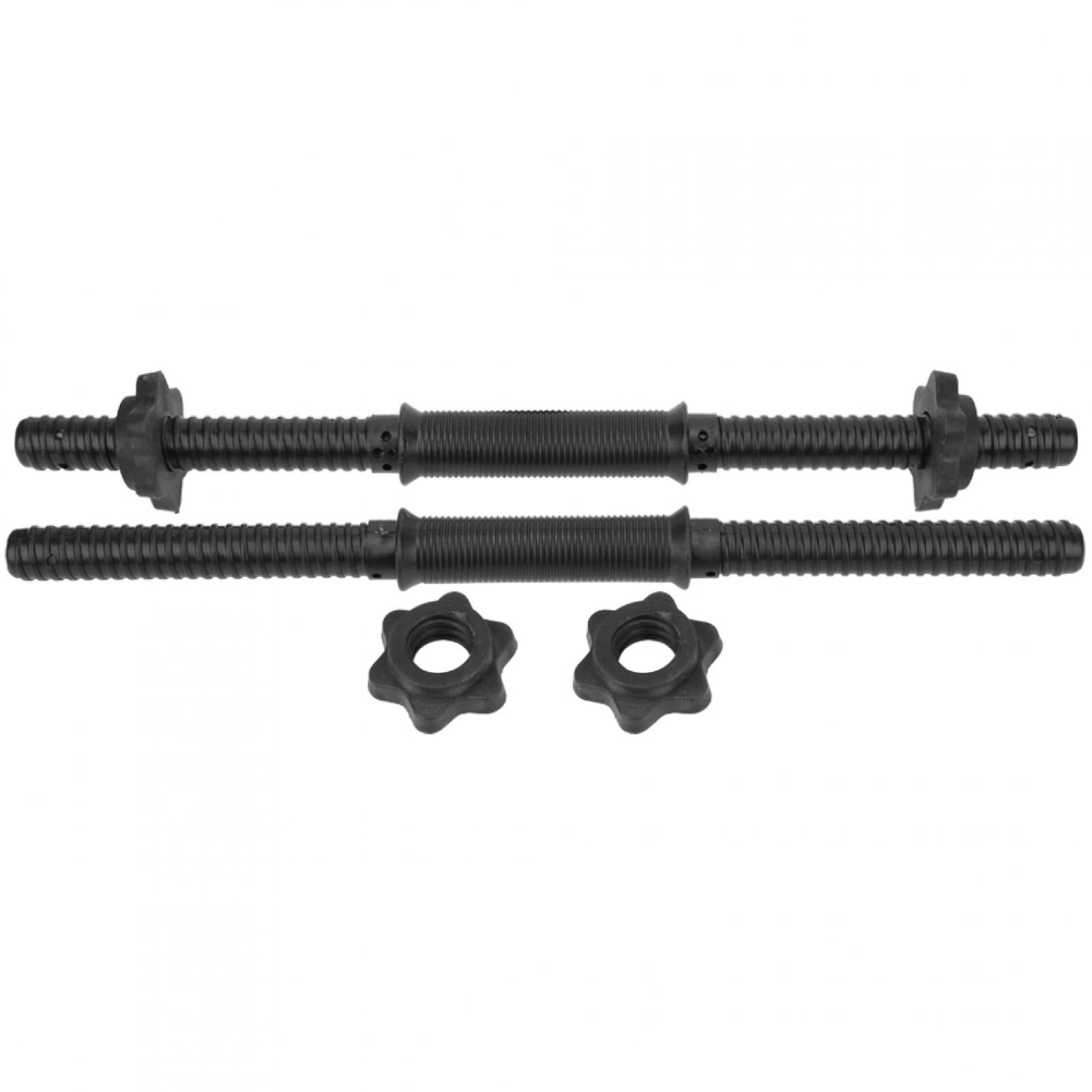 Kritne 2Pcs/Set Training Dumbbell Bars, Gym Home Training Dumbbell Bars Weight Lifting Handles with 4 Spinlock Colla