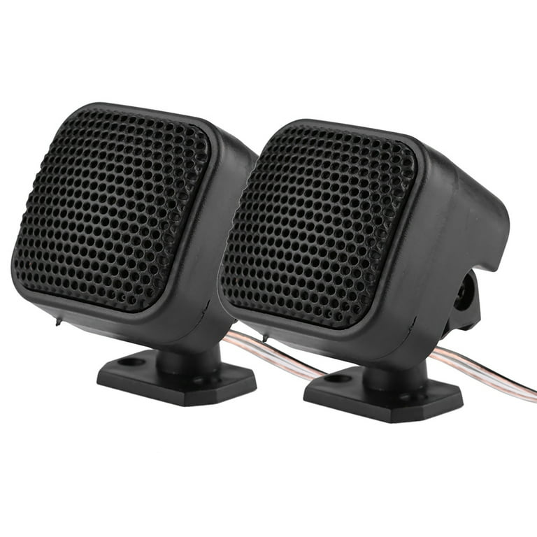 Kritne 2pcs Car Small Square Speaker Loud Audio Music Tweeter Loudspeaker  500W, Audio Speaker, Super Power Loudspeaker