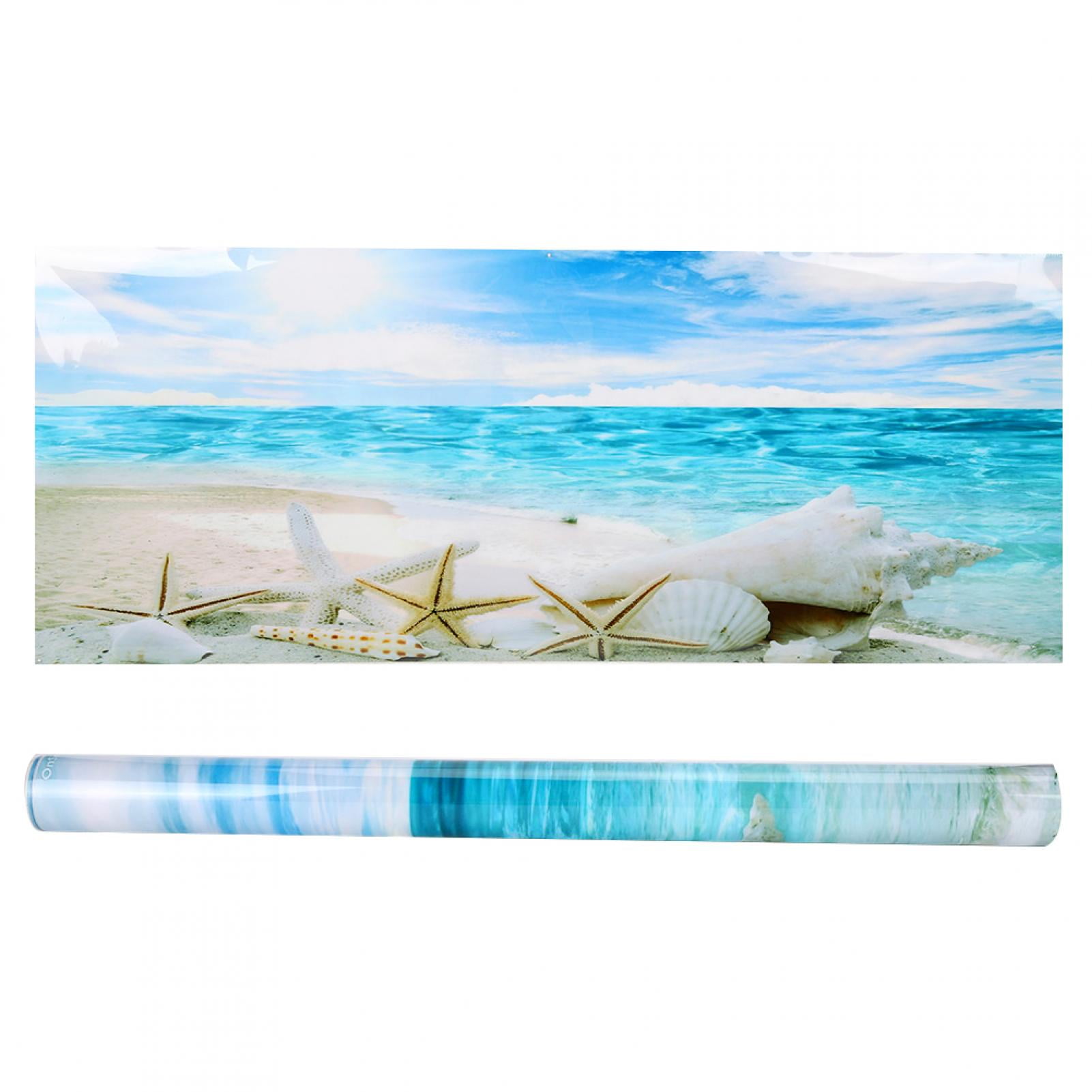 Kritne Aquarium Background Sticker, Aquarium Decorative Sticker, PVC ...