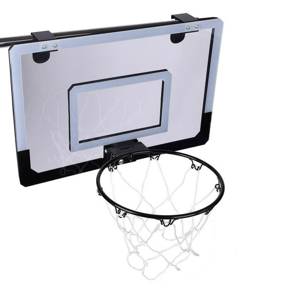 Kritne Basketball Backboard, Toy Kids Basketball, Indoor Mini Basketball System Backboard Hoop Kit Door Wall Mounted Kids Toy Set