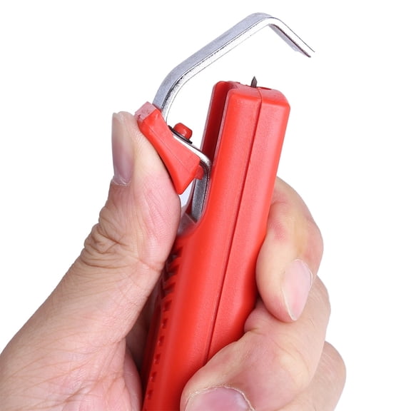 Kritne Cable Stripping Tool, Cable Plier,8-28mm Mini Knife Wire Stripper Stripping Cutter Plier Crimping Tool for PVC Rubber Cable