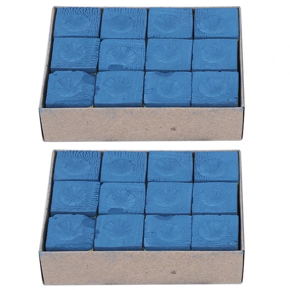 Kritne Cue Stick Chalks, No‑Slip 24PCS Cue Tip Chalk, Billiard Ball Courts Billiard Chalk Billiard Accessory For Billiard Supplies