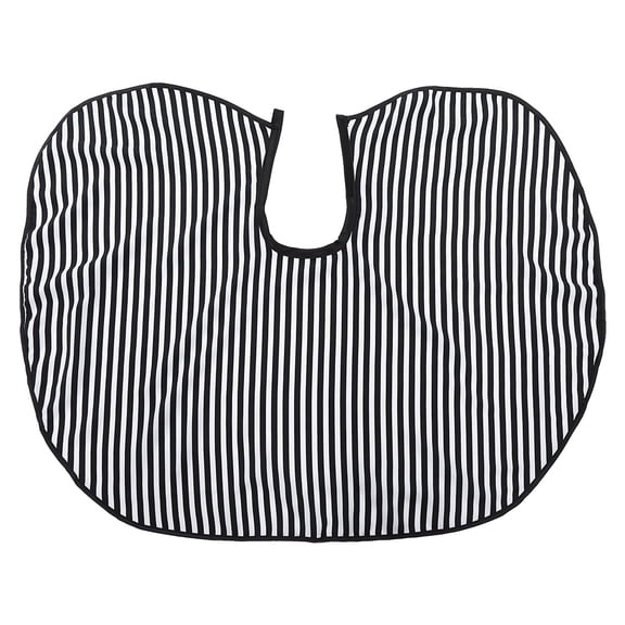 Kritne Hairdressing Salon Gown, Salon Gown Bib, Soft Cloth Hair Cutting Barber Cape Hairdressing Salon Gown Bib Apron Vertical Stripes