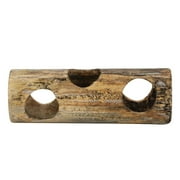 Kritne Hamster Tunnels, Bamboo Tunnels Tube Shape Toys Pet Chew Toys Accessories Hide Climbing Exercise Tunnels Tubes For Hamsters Gerbils Mice