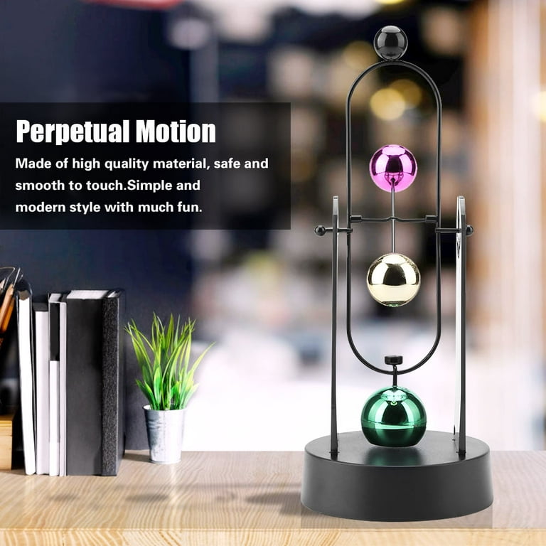 Kinetic Art Desk Gadgets Toys Electronic Perpetual Motion Desktop Toy  Running Marble Physics Educational Science Kit Table Decor - AliExpress