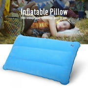 Kritne Portable Folding Double Sided Inflatable Pillow for Camping Climbing Hiking Travel