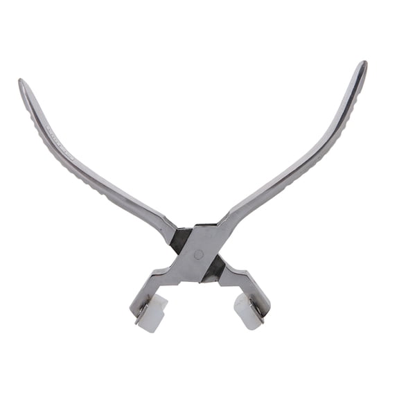 Kritne Ring Plier Tool,Bracelet Jewelry Repair Tool Forming Spring Bending Nylon Jaws Ring Plier, Jaws Ring Plier