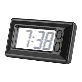 Kritne Table Clock, LCD Digital Clock, LCD Digital Table Car Dashboard Desk Electronic Clock Date Time Calendar Display
