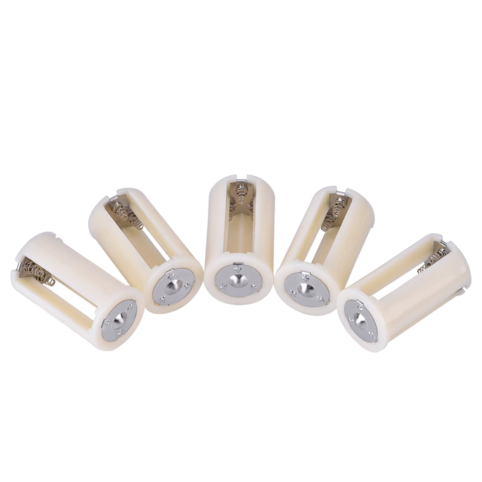 Kritne battery converter,aa to d battery adapter,5 Pcs 3 x AA To 1 D