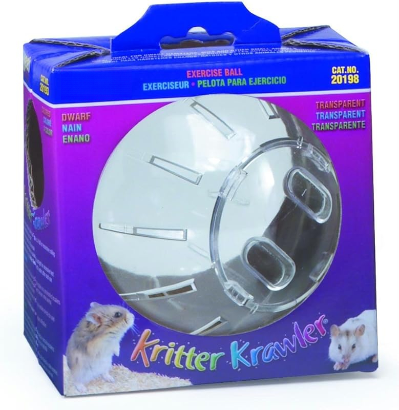 A closer look at Dwarf Hamster Ball Toys