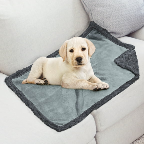 Kritter Planet Waterproof Blanket for Dogs, Liquid Proof Sherpa Pet Mat Cushion