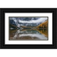 thumbnail image 1 of Krivec, Ales 32x20 Black Ornate Wood Framed with Double Matting Museum Art Print Titled - Perfect Reflection, 1 of 4
