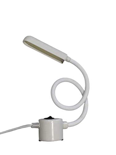 Hilitand 30-LED Sewing Machine Light With Magnetic Base - Flexible Gooseneck, US Plug, On/Off Switch