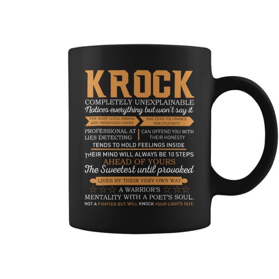 Krock Completely Unexplainable Notices Everything But WonT Say It Name Coffee Mugs