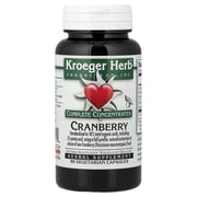 Kroeger Herb Co Complete Concentrates, Cranberry, 90 Vegetarian Capsules 215 mg per Capsule