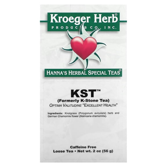 Kroeger Herb Co Hanna's Herbal Special Teas, KST, Caffeine Free, 2 oz (56 g)