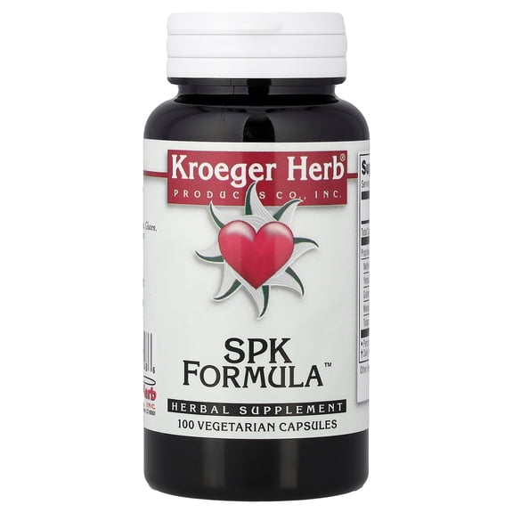 Kroeger Herbs - Herbal Combinations SPK Formula - 100 Capsules (Formerly Spiro Kete)