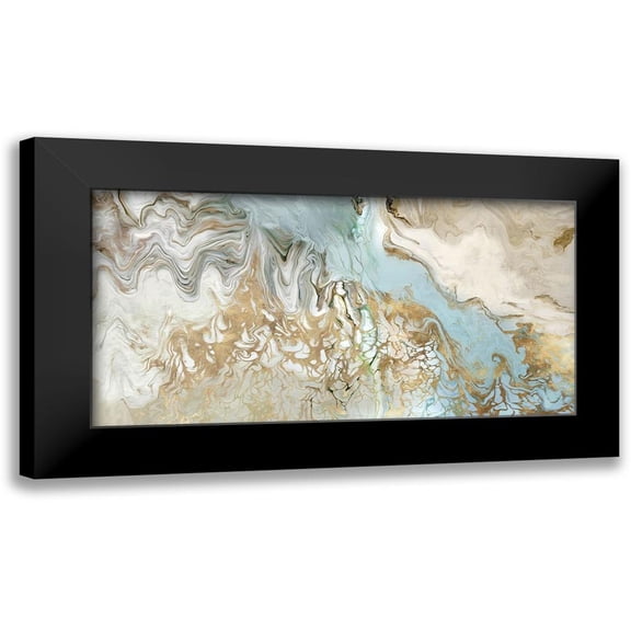 Kroeker, Wendy 14x9 Black Modern Framed Museum Art Print Titled - Shifting Sands