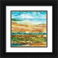 thumbnail image 1 of Kroeker, Wendy 20x20 Black Ornate Wood Framed with Double Matting Museum Art Print Titled - Field Stone I, 1 of 4