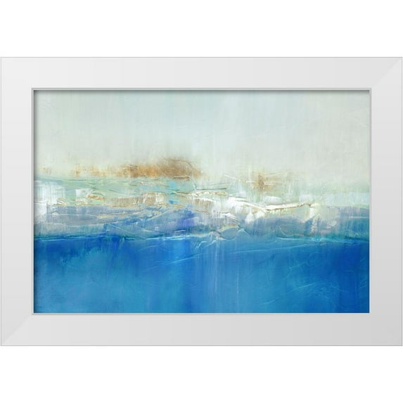 Kroeker, Wendy 24x17 White Modern Wood Framed Museum Art Print Titled - Marine Lights