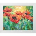 thumbnail image 1 of Kroeker, Wendy 24x20 White Modern Wood Framed Museum Art Print Titled - Oriental Poppies, 1 of 4