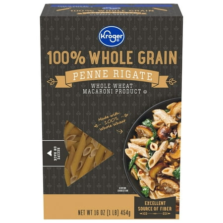 Kroger® 100% Whole Grain Penne Rigate Pasta