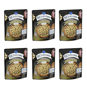Kroger 90 Second Long Grain & Wild Rice, 6 pcs