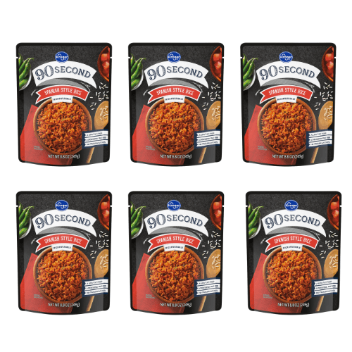 Second Spanish Rice Kroger 90 Second Spanish Style Rice, 6 pcs - Walmart.com