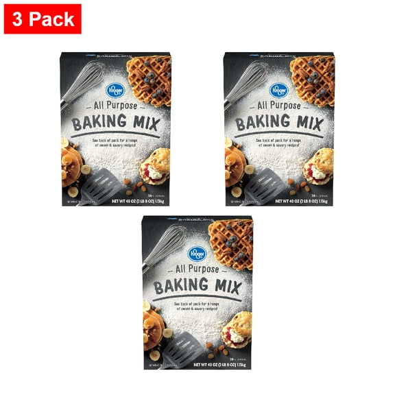 Kroger All-Purpose Baking Mix 40 oz - 3 Pack