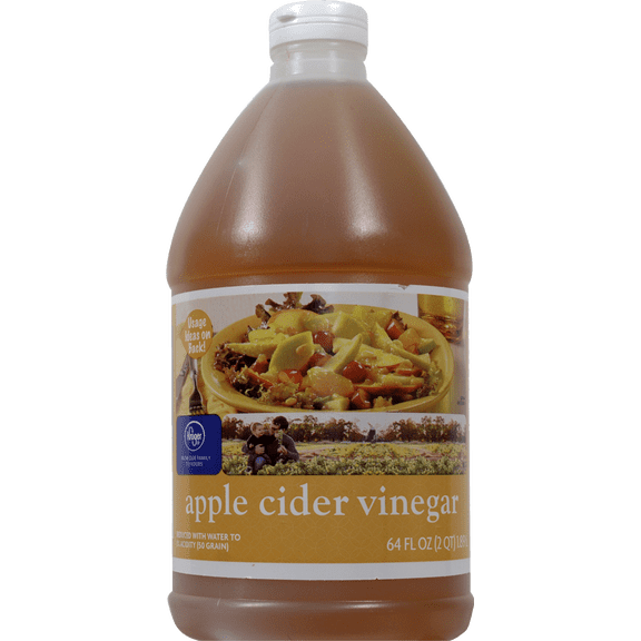Kroger Apple Cider Vinegar 64 fl oz - Pack of 1
