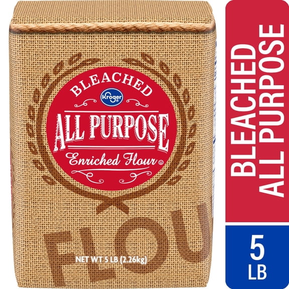 Kroger Bleached All Purpose Enriched Flour 5 lb - Pack of 1