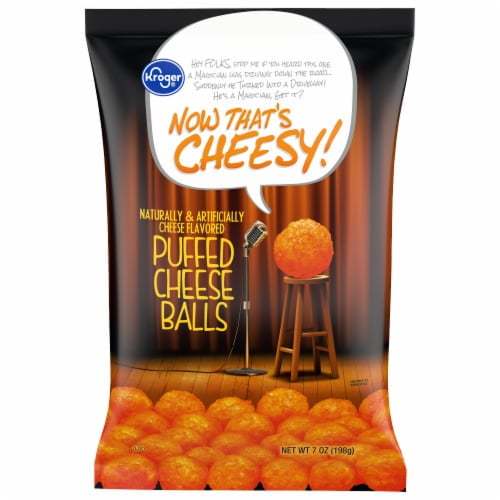 Kroger Cheese Puffed Balls Chips 7 oz