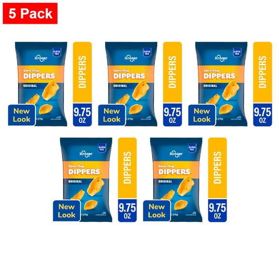 Kroger Cupz Corn Chips 9.75 oz - 5 Pack