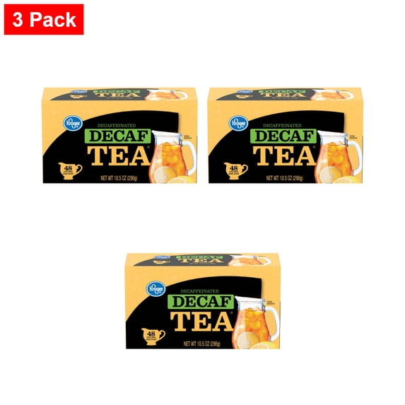 Kroger Decaf Tea Bags 48 ct - 3 Pack