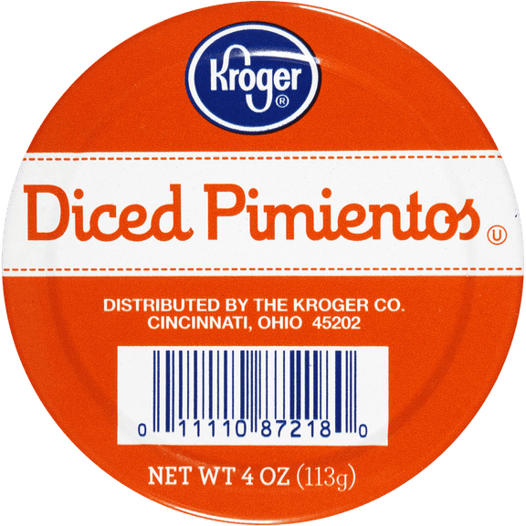 Kroger Diced Pimientos 4 oz - Pack of 1