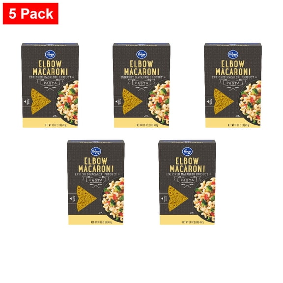 Kroger Elbow Macaroni 16 oz - 5 Pack