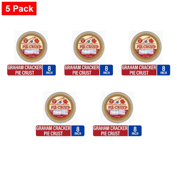 Kroger Graham Cracker Pie Crust 6 oz - 5 Pack