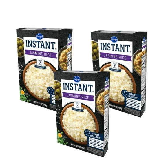 Kroger Instant Jasmine Rice, 3 pcs