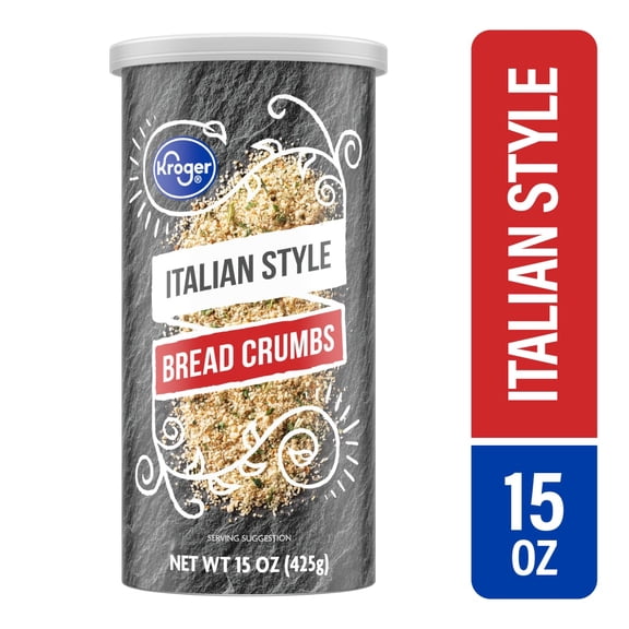 Kroger Italian Bread Crumbs 15 oz - Pack of 1